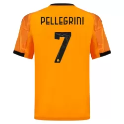 Camisola AS Roma Pellegrini 7 Homem Equipamento 2ª 2025-26 Camisola AS Roma Pellegrini 7 Homem Equipamento 2ª 2025-26