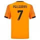 Camisola AS Roma Pellegrini 7 Homem Equipamento 2ª 2025-26