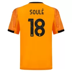 Camisola AS Roma Soule 18 Homem Equipamento 2ª 2025-26 Camisola AS Roma Soule 18 Homem Equipamento 2ª 2025-26