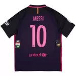 Camisola Barcelona Messi 10 2016-17 Retrô Homem Equipamento 2ª