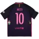 Camisola Barcelona Messi 10 2016-17 Retrô Homem Equipamento 2ª Camisola Barcelona Messi 10 2016-17 Retrô Homem Equipamento 2ª