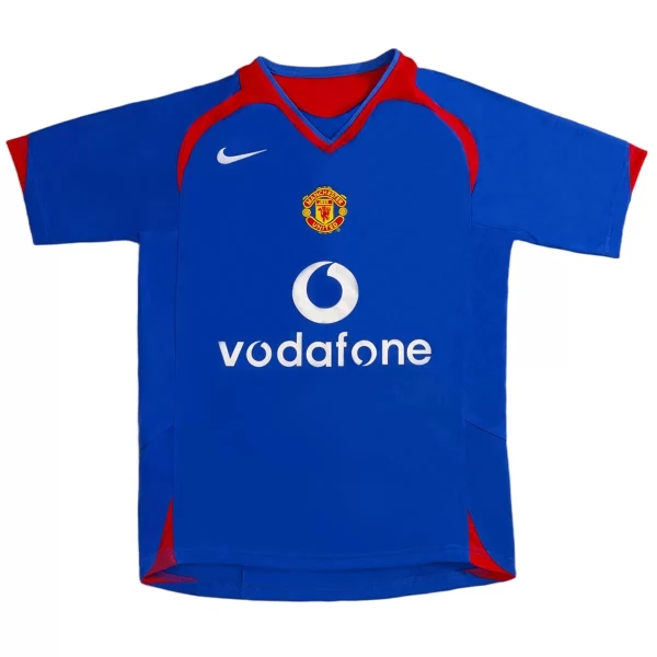 Camisola Manchester United 2005-06 Retrô Homem Equipamento 2ª Camisola Manchester United 2005-06 Retrô Homem Equipamento 2ª