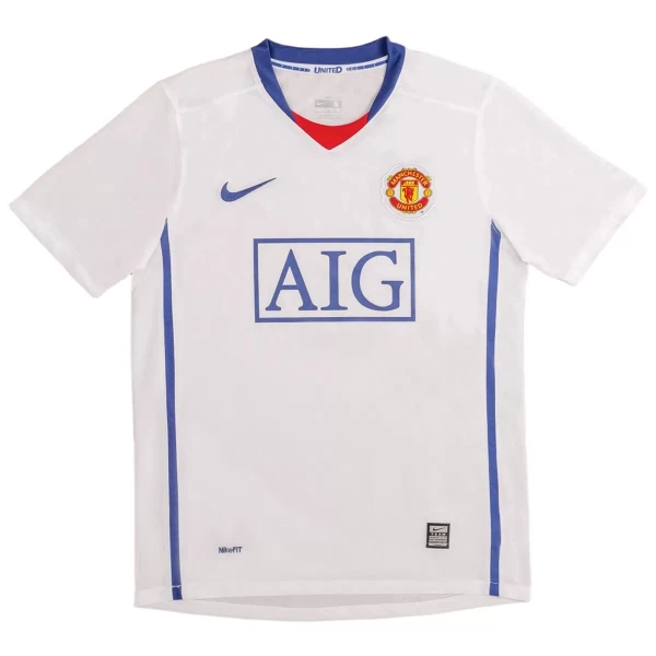 Camisola Manchester United 2008-09 Retrô Homem Equipamento 2ª Camisola Manchester United 2008-09 Retrô Homem Equipamento 2ª