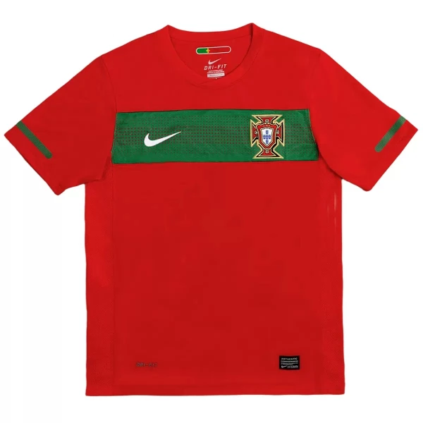 Camisola Portugal 2010 Retrô Homem Equipamento 1ª Camisola Portugal 2010 Retrô Homem Equipamento 1ª