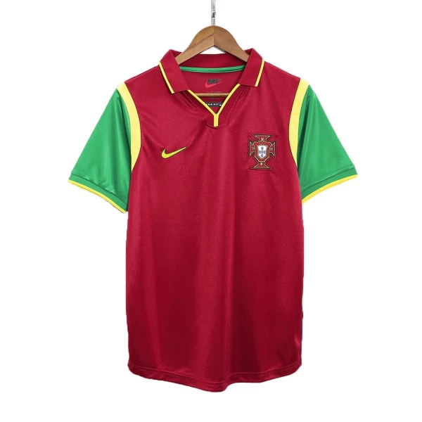 Camisola Portugal Retrô Homem Equipamento 1ª 1998 Camisola Portugal Retrô Homem Equipamento 1ª 1998