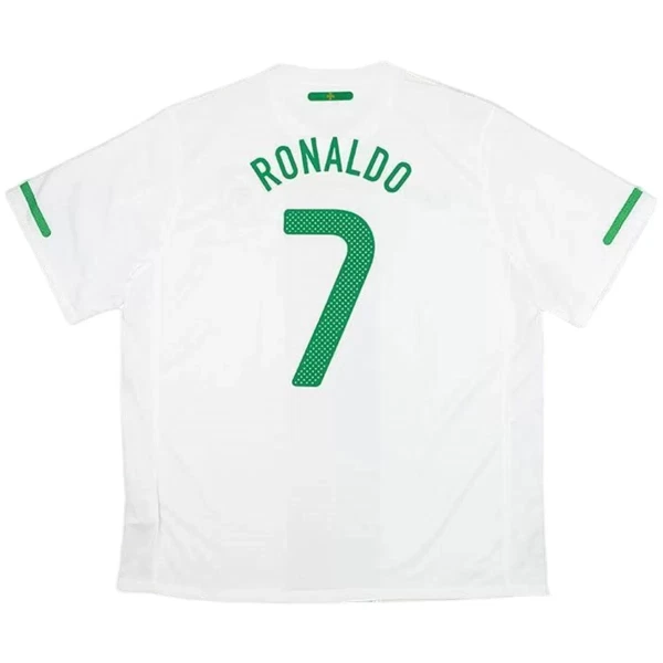 Camisola Portugal Ronaldo 7 2010 Retrô Homem Equipamento 2ª Camisola Portugal Ronaldo 7 2010 Retrô Homem Equipamento 2ª