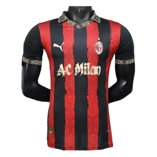 Camisola AC Milan Homem 2025-26 Vermelha - Especial Camisola AC Milan Homem 2025-26 Vermelha - Especial