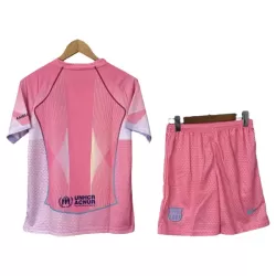 Camisola Barcelona Criança 2025-26 Rosa - Especial