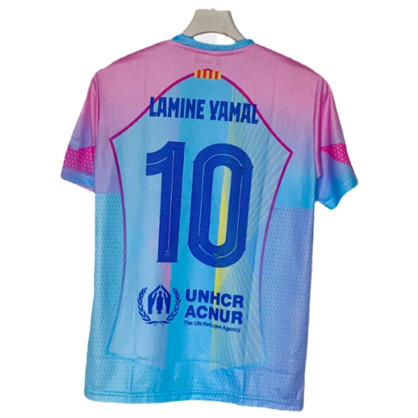 Camisola Barcelona Lamine Yamal 10 Homem 2025-26 Azul - Especial Camisola Barcelona Lamine Yamal 10 Homem 2025-26 Azul - Especial