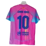 Camisola Barcelona Lamine Yamal 10 Homem 2025-26 Vermelha - Especial