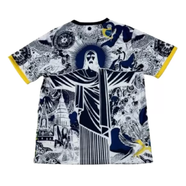 Camisola Brasil Homem 2025 Preta - Especial