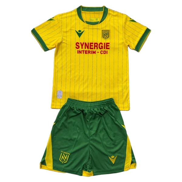Camisola FC Nantes Criança Equipamento 1ª 2025-26 Camisola FC Nantes Criança Equipamento 1ª 2025-26