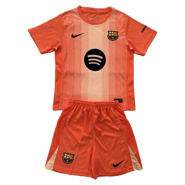 Camisola Guarda-Redes FC Barcelona Criança 2025-26 Laranja Camisola Guarda-Redes FC Barcelona Criança 2025-26 Laranja