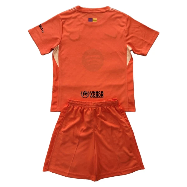Camisola Guarda-Redes FC Barcelona Criança 2025-26 Laranja