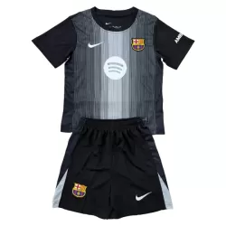 Camisola Guarda-Redes FC Barcelona Criança 2025-26 Preta Camisola Guarda-Redes FC Barcelona Criança 2025-26 Preta