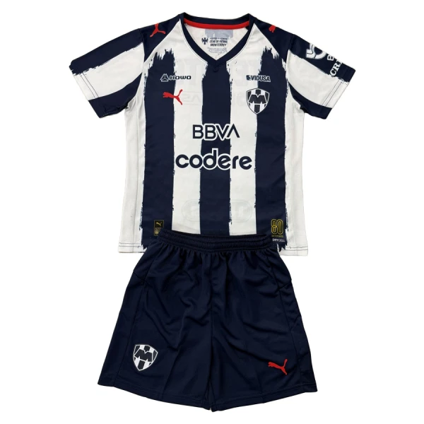 Camisola Rayados Monterrey Criança Equipamento 1ª 2025-26 Camisola Rayados Monterrey Criança Equipamento 1ª 2025-26