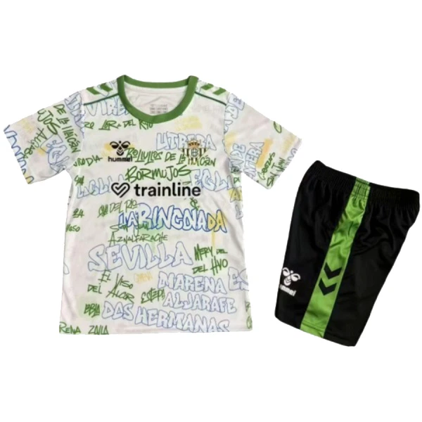 Camisola Real Betis Pre-Match Criança 2025-26 Camisola Real Betis Pre-Match Criança 2025-26