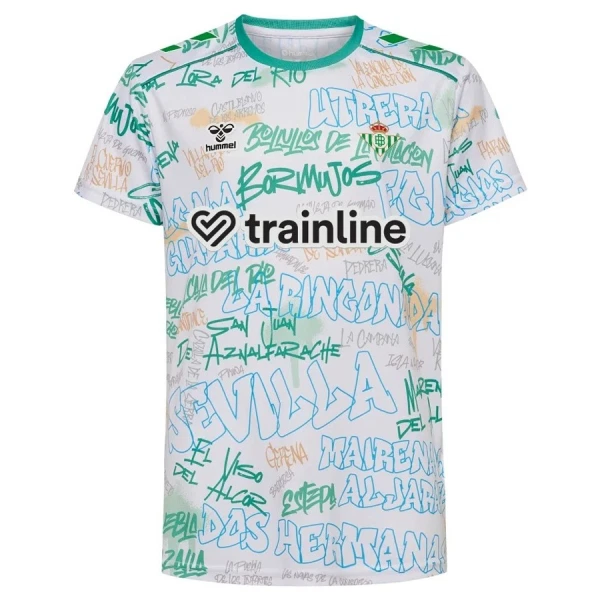 Camisola Real Betis Pre-Match Homem 2025-26 Camisola Real Betis Pre-Match Homem 2025-26