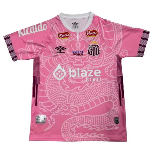 Camisola Santos FC Dragon Homem 2025-26 Rosa Camisola Santos FC Dragon Homem 2025-26 Rosa