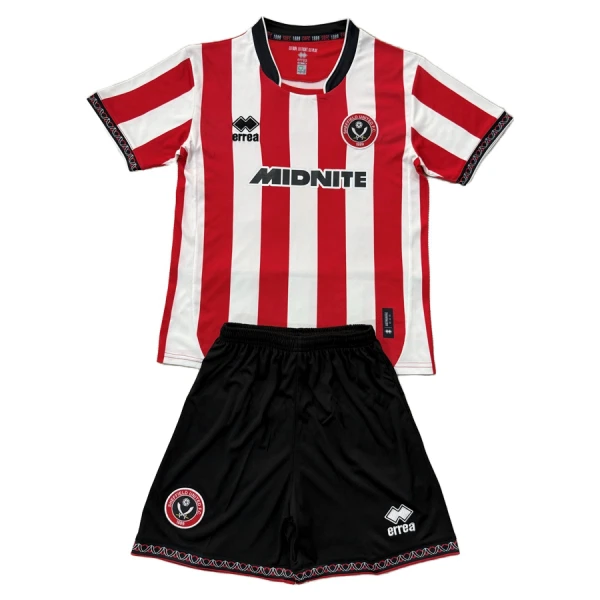 Camisola Sheffield United Criança Equipamento 1ª 2025-26 Camisola Sheffield United Criança Equipamento 1ª 2025-26