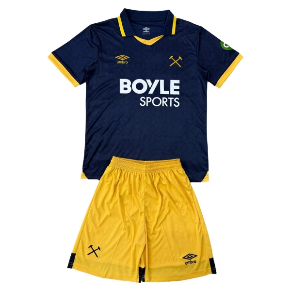 Camisola West Ham United Criança Equipamento 3ª 2025-26 Camisola West Ham United Criança Equipamento 3ª 2025-26