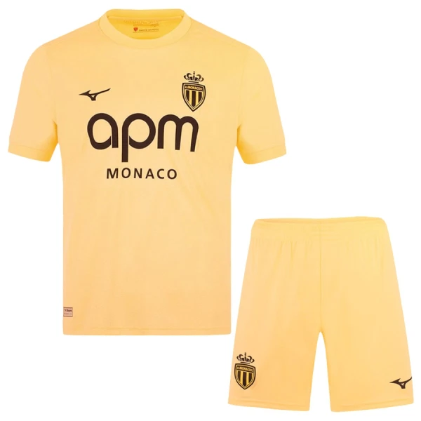 Camisola AS Monaco Criança Equipamento 3ª 2025-26 Camisola AS Monaco Criança Equipamento 3ª 2025-26