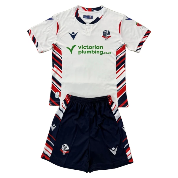 Camisola Bolton Wanderers Criança Equipamento 1ª 2025-26 Camisola Bolton Wanderers Criança Equipamento 1ª 2025-26