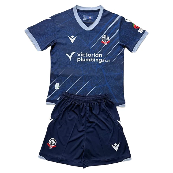 Camisola Bolton Wanderers Criança Equipamento 2ª 2025-26 Camisola Bolton Wanderers Criança Equipamento 2ª 2025-26