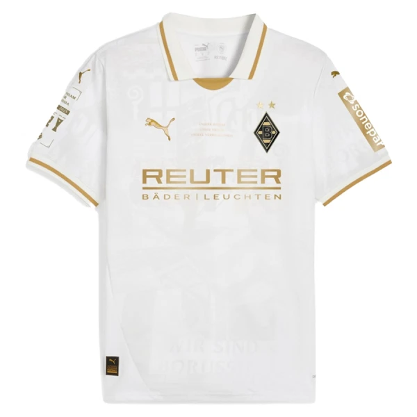 Camisola Borussia Mönchengladbach Aniversário Homem 2025-26 Camisola Borussia Mönchengladbach Aniversário Homem 2025-26
