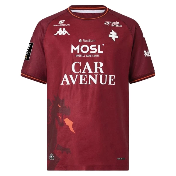 Camisola FC Metz Homem Equipamento 1ª 2025-26 Camisola FC Metz Homem Equipamento 1ª 2025-26