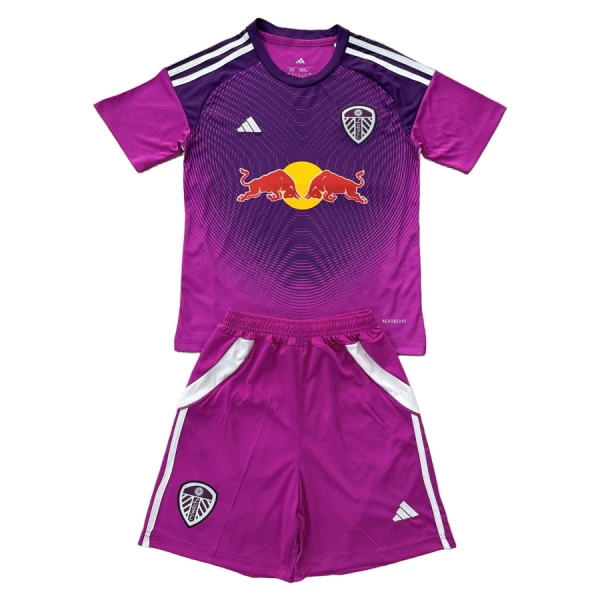 Camisola Guarda-Redes Leeds United Criança 2025-26 Roxo Camisola Guarda-Redes Leeds United Criança 2025-26 Roxo