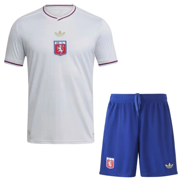 Camisola Olympique Lyonnais Aniversário Criança 2025-26 Camisola Olympique Lyonnais Aniversário Criança 2025-26