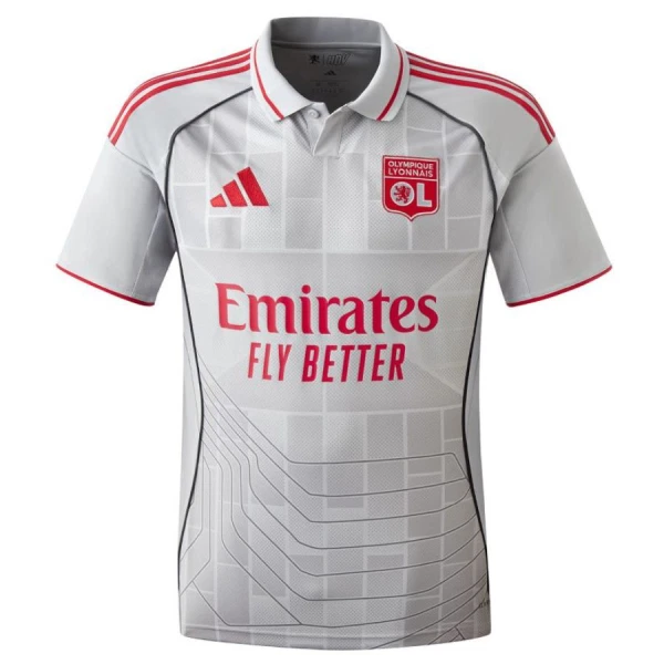 Camisola Olympique Lyonnais Homem Equipamento 3ª 2025-26 Camisola Olympique Lyonnais Homem Equipamento 3ª 2025-26