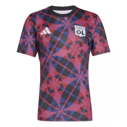 Camisola Olympique Lyonnais Pre-Match Homem 2025-26 Camisola Olympique Lyonnais Pre-Match Homem 2025-26