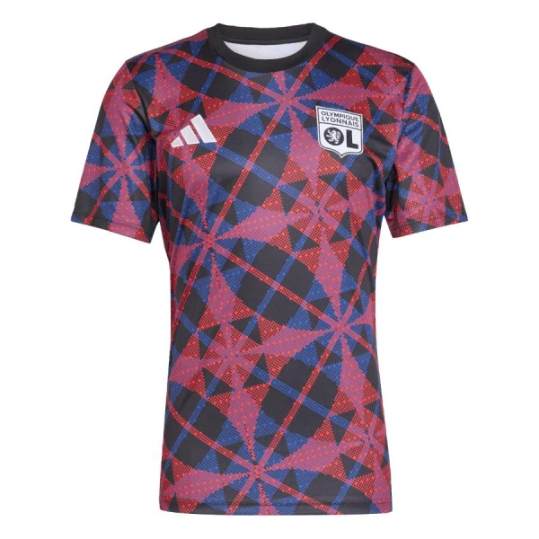 Camisola Olympique Lyonnais Pre-Match Homem 2025-26 Camisola Olympique Lyonnais Pre-Match Homem 2025-26