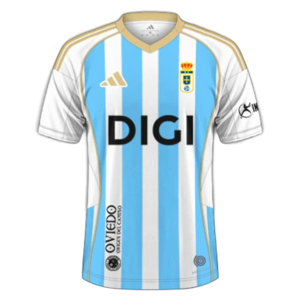 Camisola Real Oviedo Homem Equipamento 3ª 2025-26 Camisola Real Oviedo Homem Equipamento 3ª 2025-26