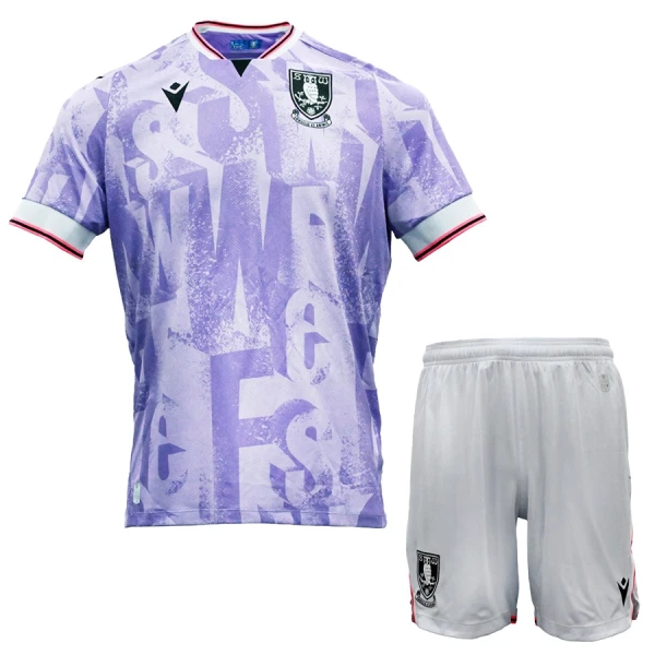 Camisola Sheffield Wednesday Criança Equipamento 2ª 2025-26 Camisola Sheffield Wednesday Criança Equipamento 2ª 2025-26