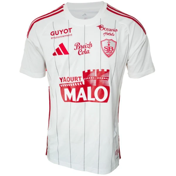 Camisola Stade Brestois Homem Equipamento 2ª 2025-26 Camisola Stade Brestois Homem Equipamento 2ª 2025-26