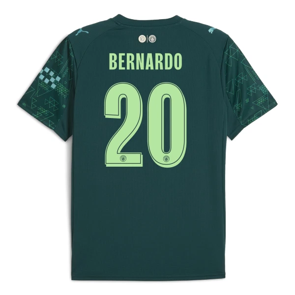 Camisola Manchester City Bernardo 20 EA Sport Homem Equipamento 4ª 2025-26 Camisola Manchester City Bernardo 20 EA Sport Homem Equipamento 4ª 2025-26