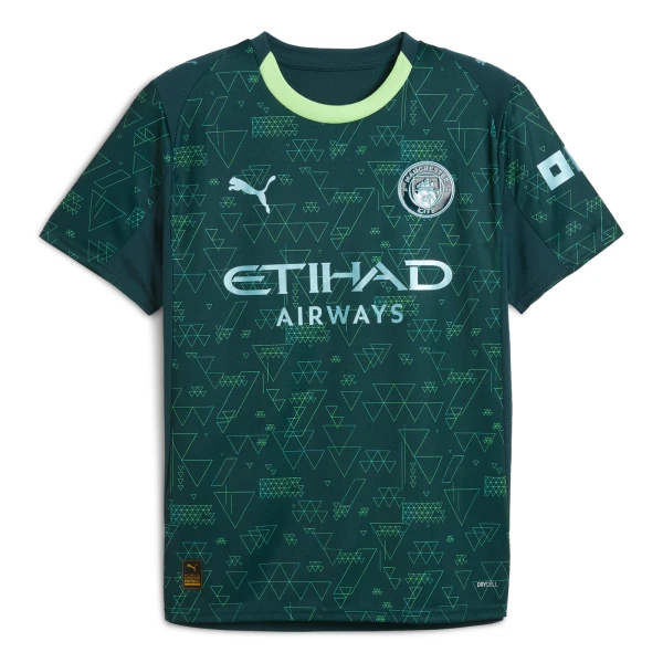 Camisola Manchester City EA Sport Homem Equipamento 4ª 2025-26 Camisola Manchester City EA Sport Homem Equipamento 4ª 2025-26