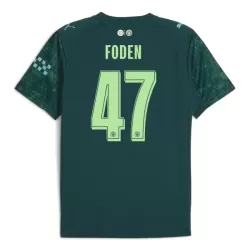 Camisola Manchester City Foden 47 EA Sport Homem Equipamento 4ª 2025-26 Camisola Manchester City Foden 47 EA Sport Homem Equipamento 4ª 2025-26