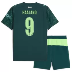 Camisola Manchester City Haaland 9 EA Sport Criança Equipamento 4ª 2025-26 Camisola Manchester City Haaland 9 EA Sport Criança Equipamento 4ª 2025-26
