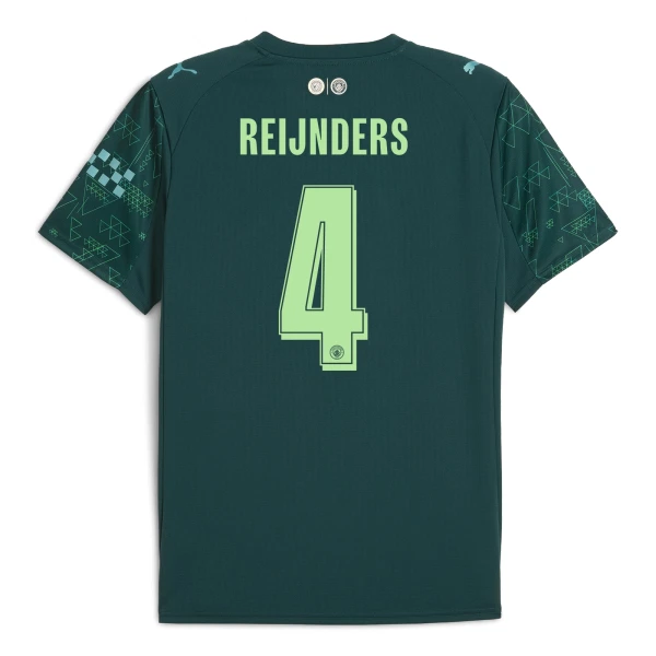 Camisola Manchester City Reijnders 4 EA Sport Homem Equipamento 4ª 2025-26 Camisola Manchester City Reijnders 4 EA Sport Homem Equipamento 4ª 2025-26