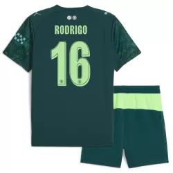 Camisola Manchester City Rodrigo 16 EA Sport Criança Equipamento 4ª 2025-26 Camisola Manchester City Rodrigo 16 EA Sport Criança Equipamento 4ª 2025-26