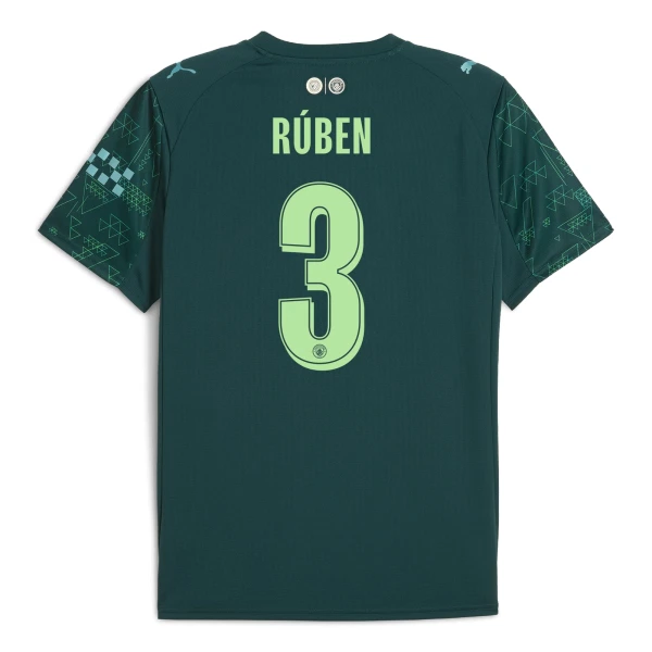 Camisola Manchester City Rúben 3 EA Sport Homem Equipamento 4ª 2025-26 Camisola Manchester City Rúben 3 EA Sport Homem Equipamento 4ª 2025-26