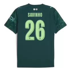 Camisola Manchester City Savinho 26 EA Sport Homem Equipamento 4ª 2025-26 Camisola Manchester City Savinho 26 EA Sport Homem Equipamento 4ª 2025-26