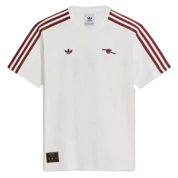 Camisola Arsenal Terrace Icons Homem 2025-26 Branca Camisola Arsenal Terrace Icons Homem 2025-26 Branca