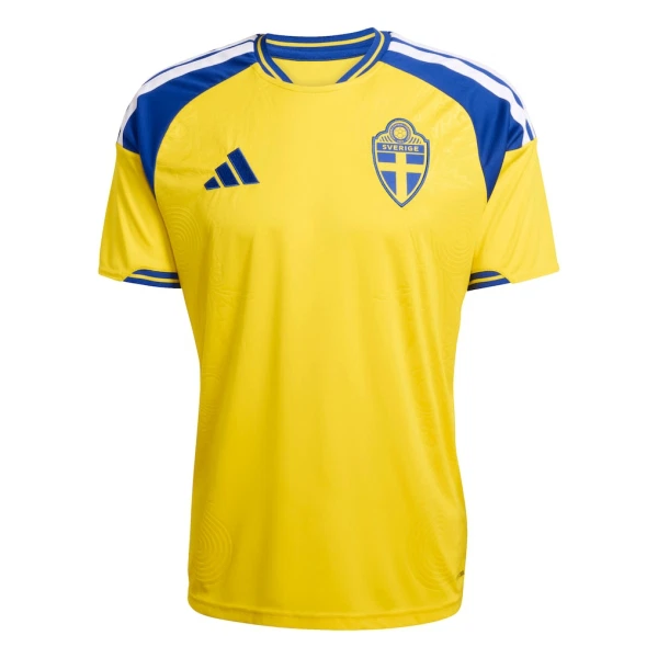 Camisola Suécia Homem Equipamento 1ª Mundial 2026 Camisola Suécia Homem Equipamento 1ª Mundial 2026