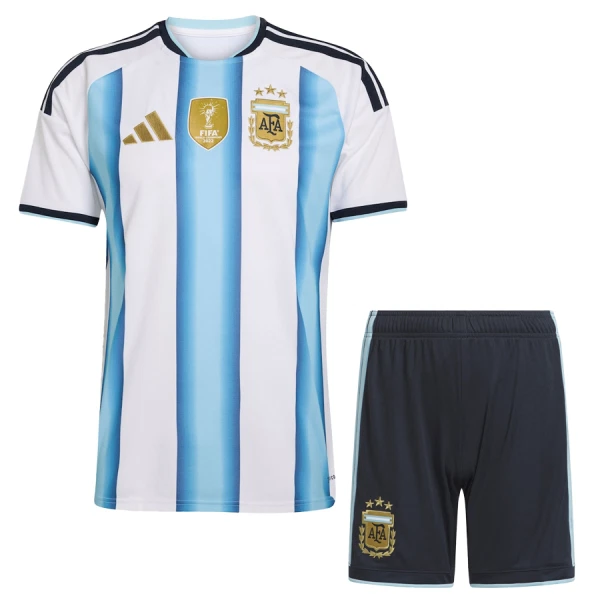 Camisola Argentina Criança Equipamento 1ª Mundial 2026 Camisola Argentina Criança Equipamento 1ª Mundial 2026