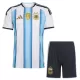 Camisola Argentina Criança Equipamento 1ª Mundial 2026 Camisola Argentina Criança Equipamento 1ª Mundial 2026